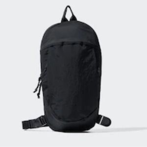 UNIQLO Black Compact Sling Bag for Men
